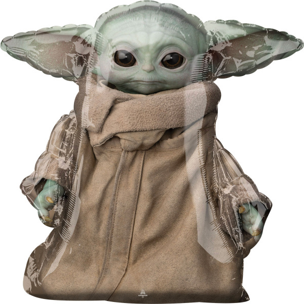 Chodící balonek Mandalorian - Baby Yoda Grogu 78 cm