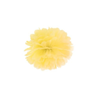 Pom pom žlutý - 25 cm