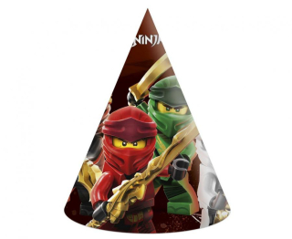 Papírové čepičky Lego Ninjago 6 ks