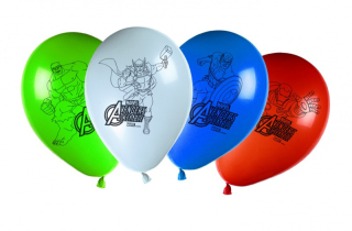 Latexové balonky Mighty Avengers 28 cm - 8 ks